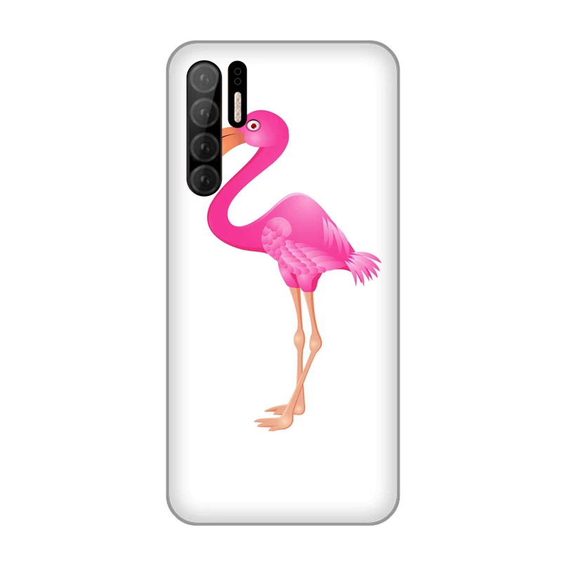 Модные летние Фламинго Love Силиконовые Мягкий ТПУ силиконовый чехол для Huawei P10