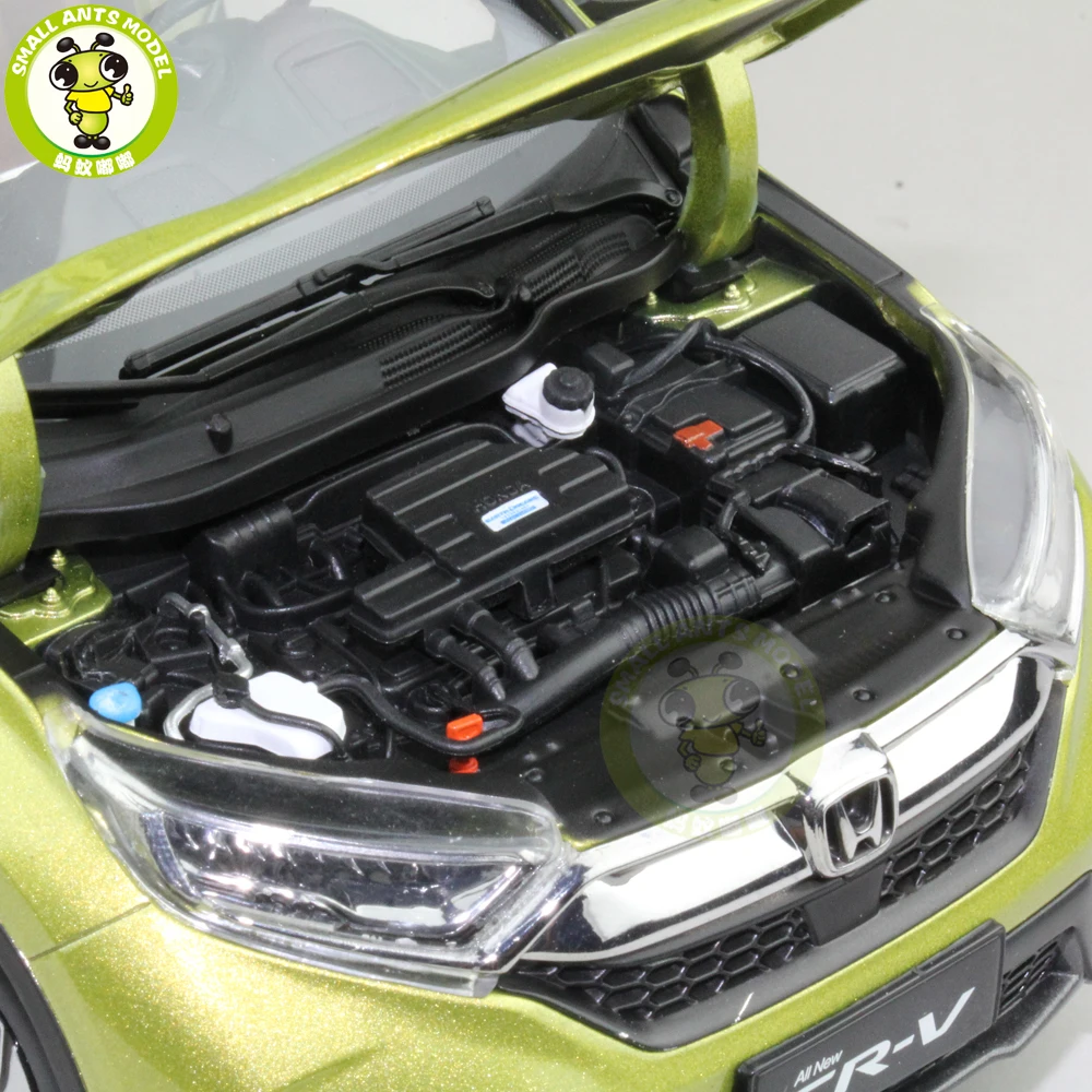 1/18 все новые CRV CR-V SUV литая модель металлический автомобиль внедорожник модель игрушки для детей мальчик девочка подарок коллекция хобби Зеленый