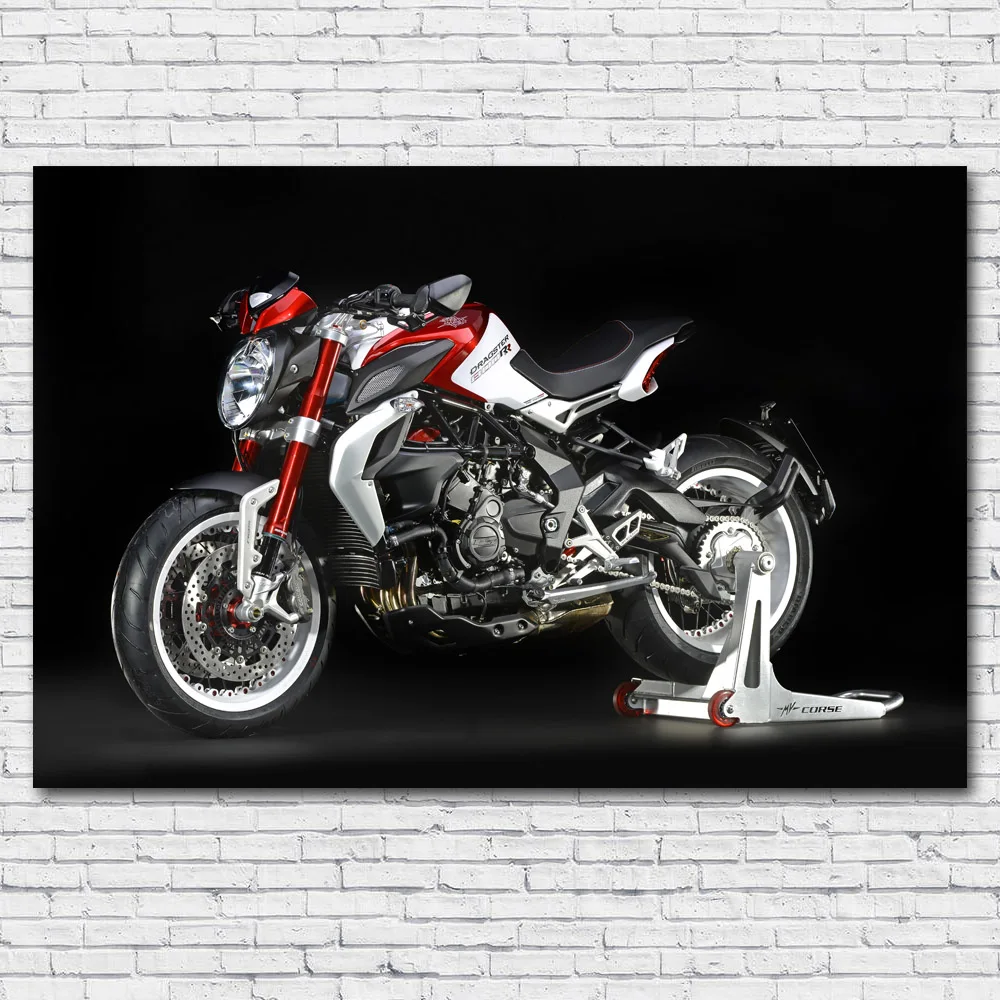 

Настенная художественная картина MV AGUSTA, постеры с мотоциклом и автомобилем, художественные картины на холсте для декора гостиной