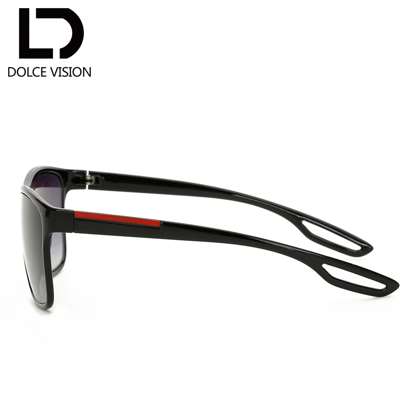 Мужские коричневые солнцезащитные очки с градиентными линзами UV400 для мужчин