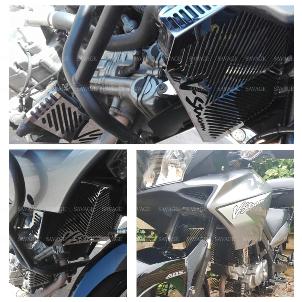 Решетка радиатора защита масляный радиатор протектор для SUZUKI DL650 DL 650 V Strom 2004 2010