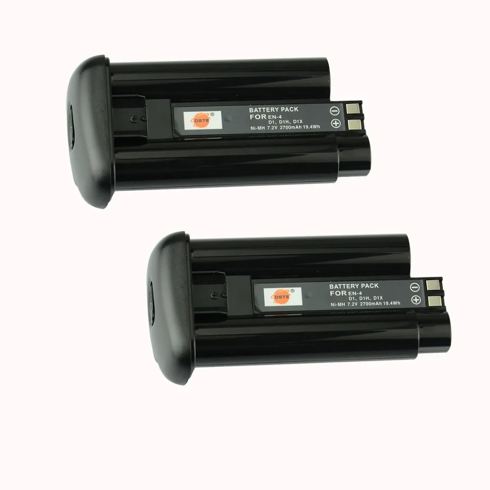 DSTE 2 шт. EN 4 H аккумулятор Rechargeabl для камеры Nikon D1/D1X/D1H|battery for nikon|battery cameradste battery |