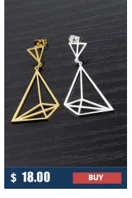 DIANSHANGKAITUOZHE Mandala Earring Lotus Clover Gold Colour Famous Brand Earring for Women Vintage Pendientes Mujer Body Jewelry