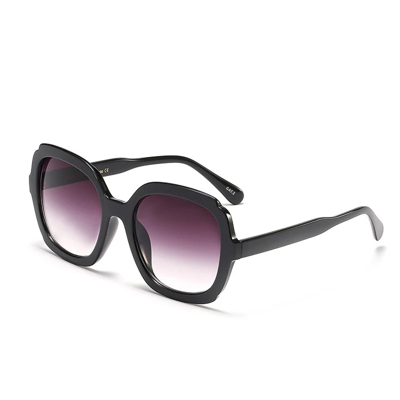 IBOODE Retro Big Frame Sunglasses Men Oversized Fashion Round Luxury Brand Design Sun Glasses Trendy Vintage Shades For Women | Аксессуары