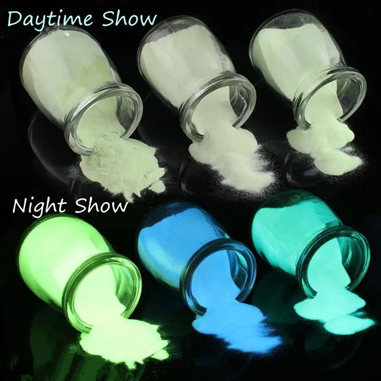 500 г/пакет темно-синий светильник люминесцентный порошок фосфорный блестящая