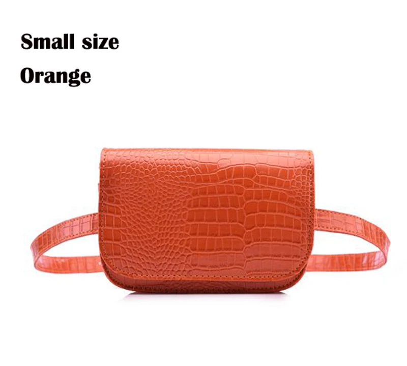 orange Jiessie& Angela, Новая модная женская кожаная поясная сумка, женская сумка, кошельки, поясная сумка, поясная сумка - Цвет: orange