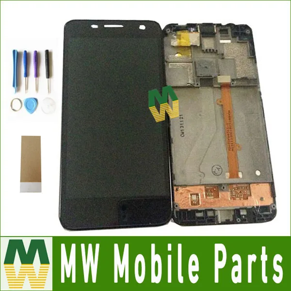 Дисплей с сенсорным экраном и рамкой для Alcatel One Touch Idol mini 6012 OT6012 6012A 6012D 6012W 6012X 1