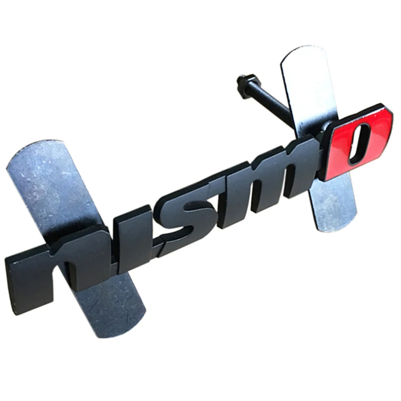Металлические 3D Автомобильные наклейки NISMO передняя решетка эмблема Стайлинг