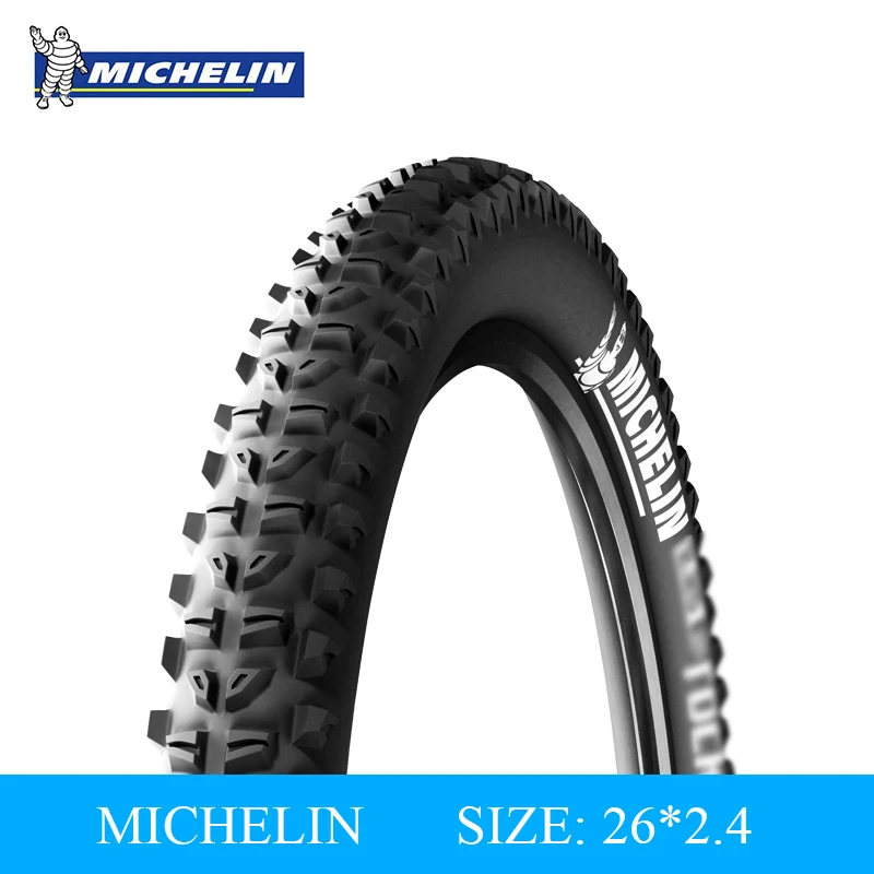 MICHELIN Wild Rock усиленная шина для горного велосипеда 26*2,4 Высококачественная резиновая Складная износостойкая шина для велосипеда