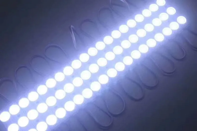 Ультра яркие 20 шт./лот 2835 3 светодиодный Светодиодный модуль ввода, 12 V, 1,5 w, с объективом, Водонепроницаемый IP65, Алюминий подложка светодиодный модуль