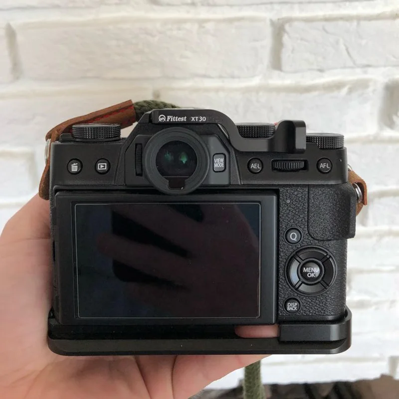 Fittest черный палец отдых ручка Горячий башмак Крышка для Fujifilm XT30 FUJI XT-30 камеры