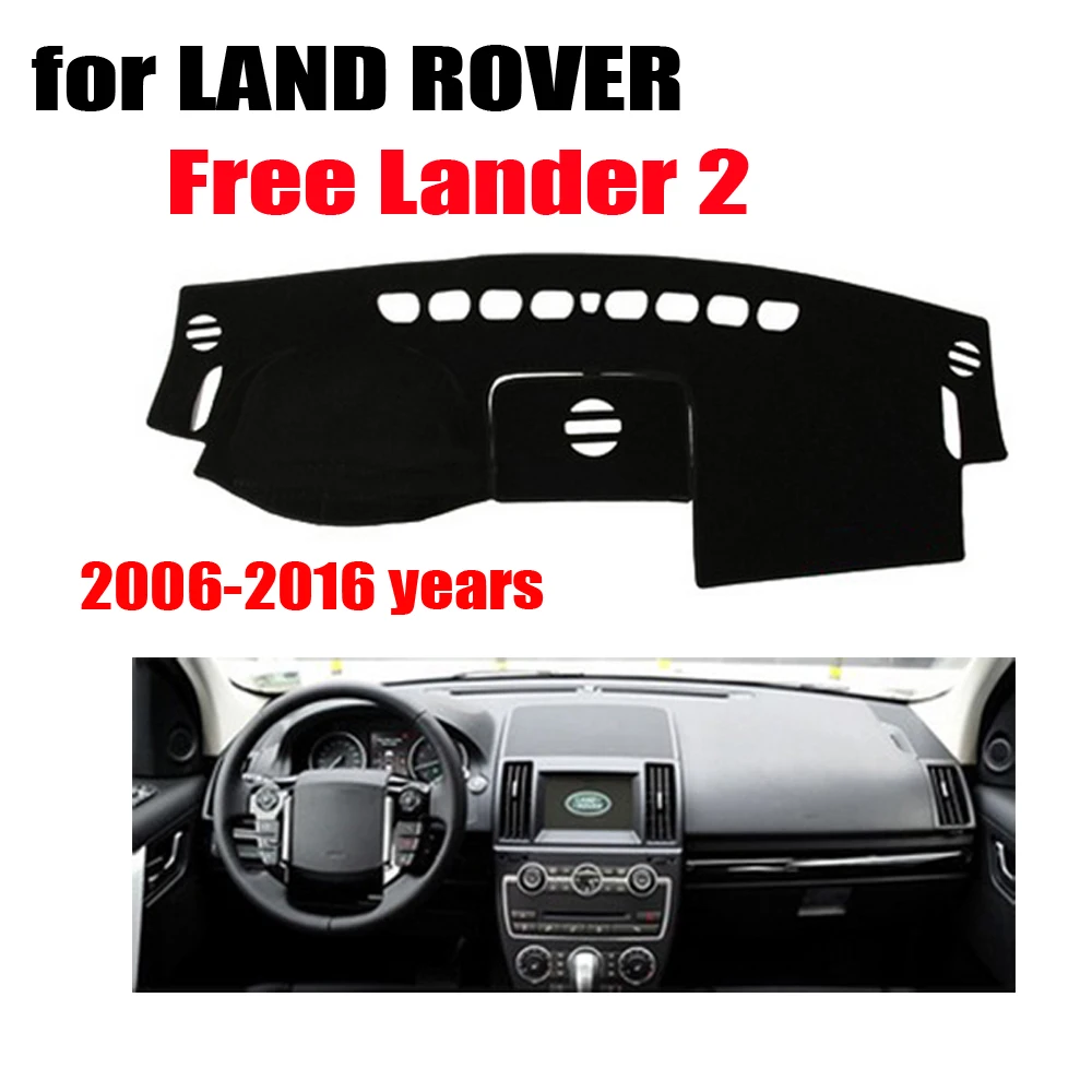 

RKAC Car dashboard cover mat for LAND ROVER Free Lander 2 2006-2016 Left hand drive dashmat pad dash cover auto accessories