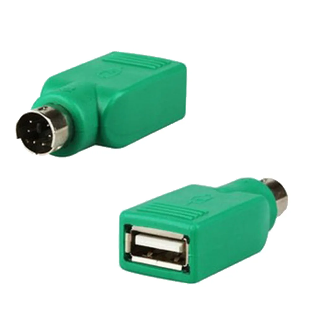 2 шт./партия компьютерное подключение Adpaters для PS2 интерфейс конвертер USB адаптер к