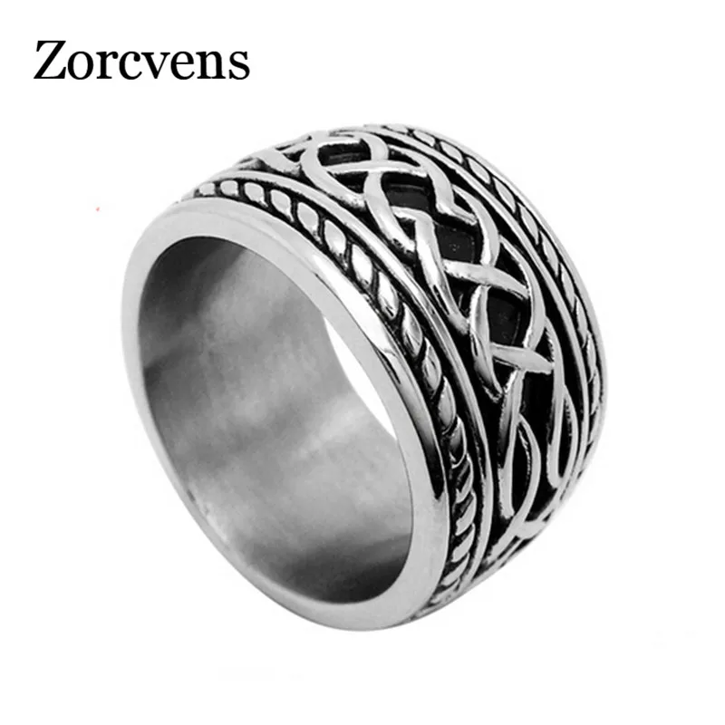 Кольца мужские в стиле ретро из нержавеющей стали|finger ring|ring forrings for men |
