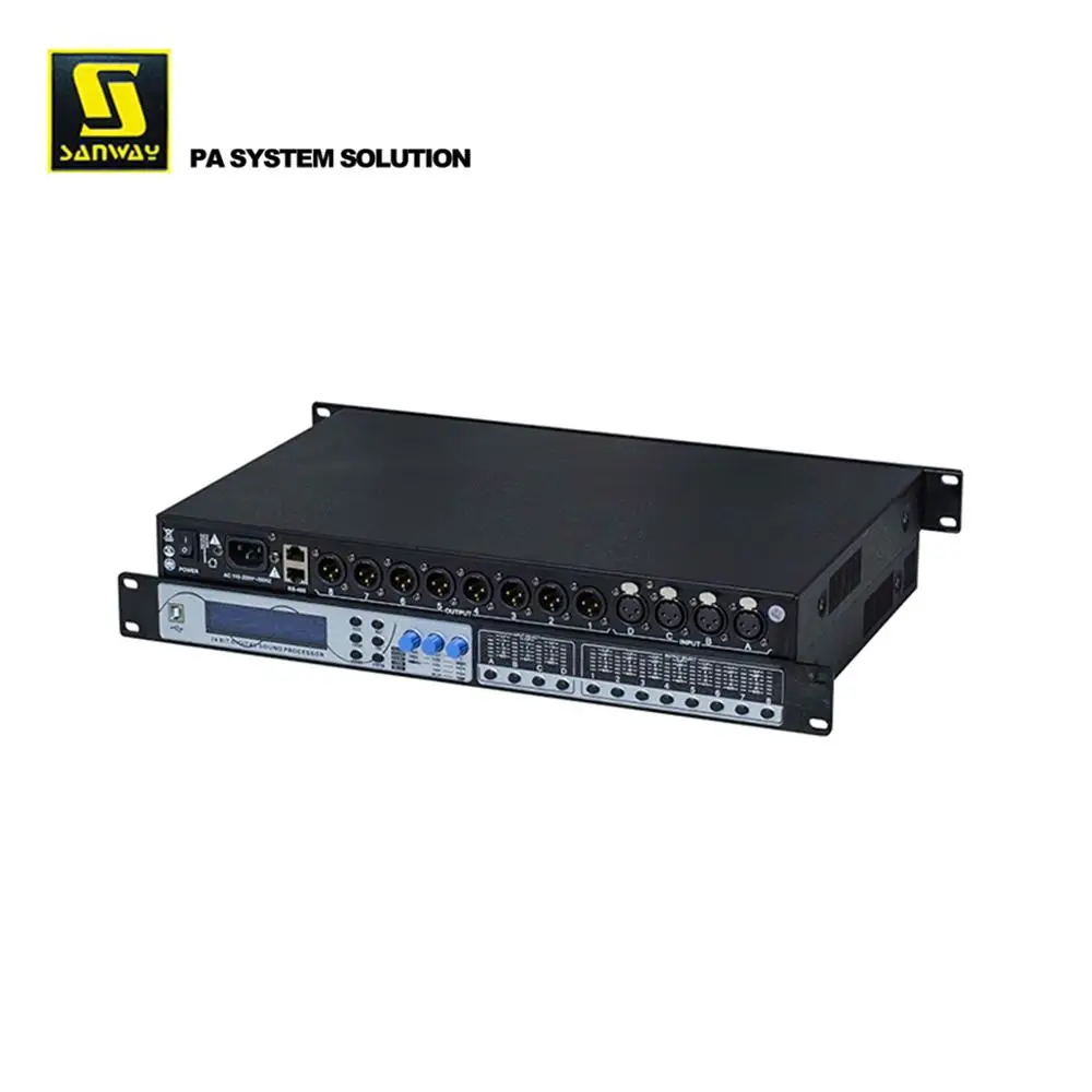 Цифровой профессиональный акустический процессор DP4080|Сценическое оборудование|