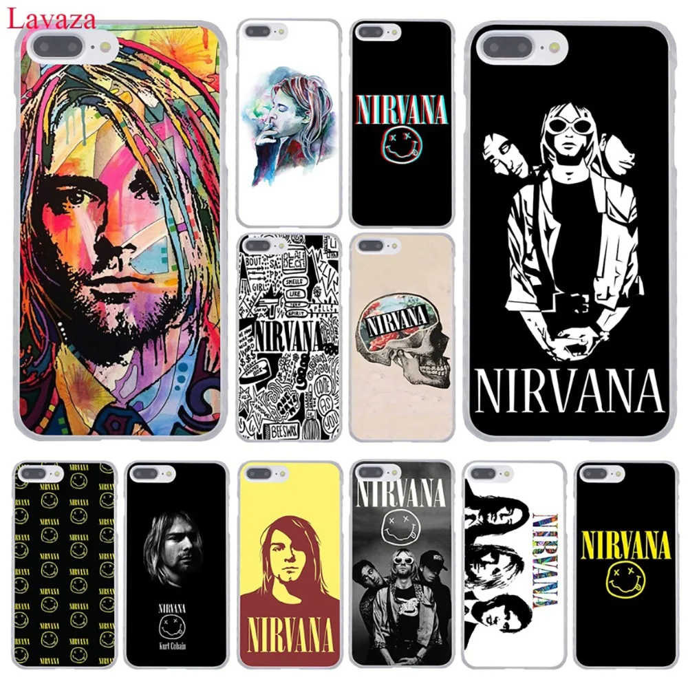 Жесткий чехол для телефона Lavaza Nirvana Kurt Cobain iPhone XR XS X 11 Pro Max 10 7 8 6S 5 5S SE 4S 4 чехол|phone