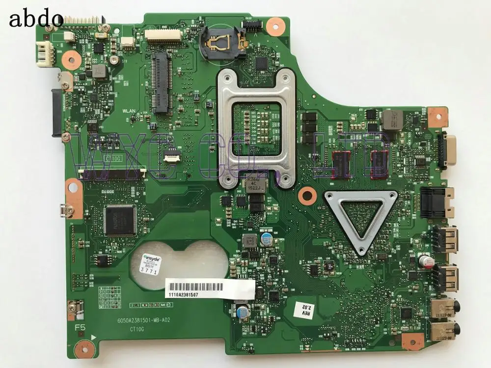 Материнская плата для ноутбука Toshiba satellite C600 C640 V000238060 6050A2381501 MB A02|Материнские