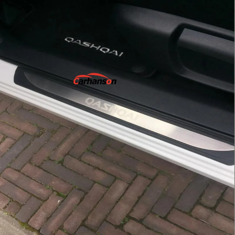 Для стайлинга автомобилей hyundai Tucson защита заднего бампера из нержавеющей стали задняя дверь Задняя отделка багажника дополнительная наклейка для автомобиля