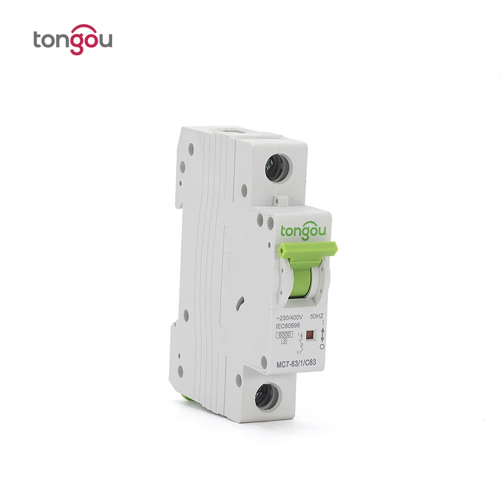 1 Pole C63 6KA Circuit Breaker 110V/220V/240V Overload Protection Switch MCB TOMC7 | Обустройство дома