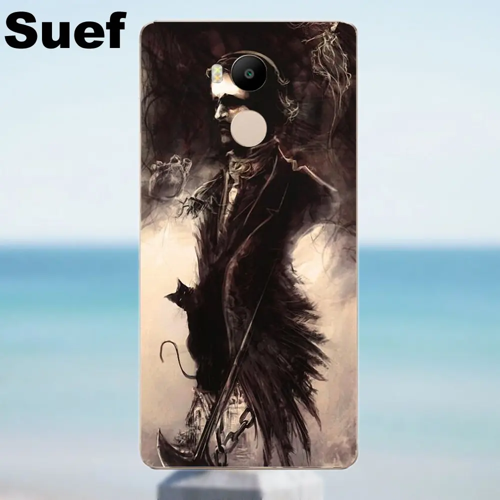 Suef Edgar Allan Poe ТПУ лучшие чехлы для Xiaomi Redmi 4 3 3S Pro Mi3 Mi4 Mi4i Mi4C Mi5 Mi5S Mi Max Note 2 | Мобильные