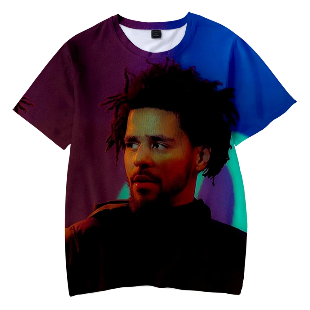 2019 J. Детская футболка с 3D принтом Коул Летняя Повседневная рубашка для мальчиков