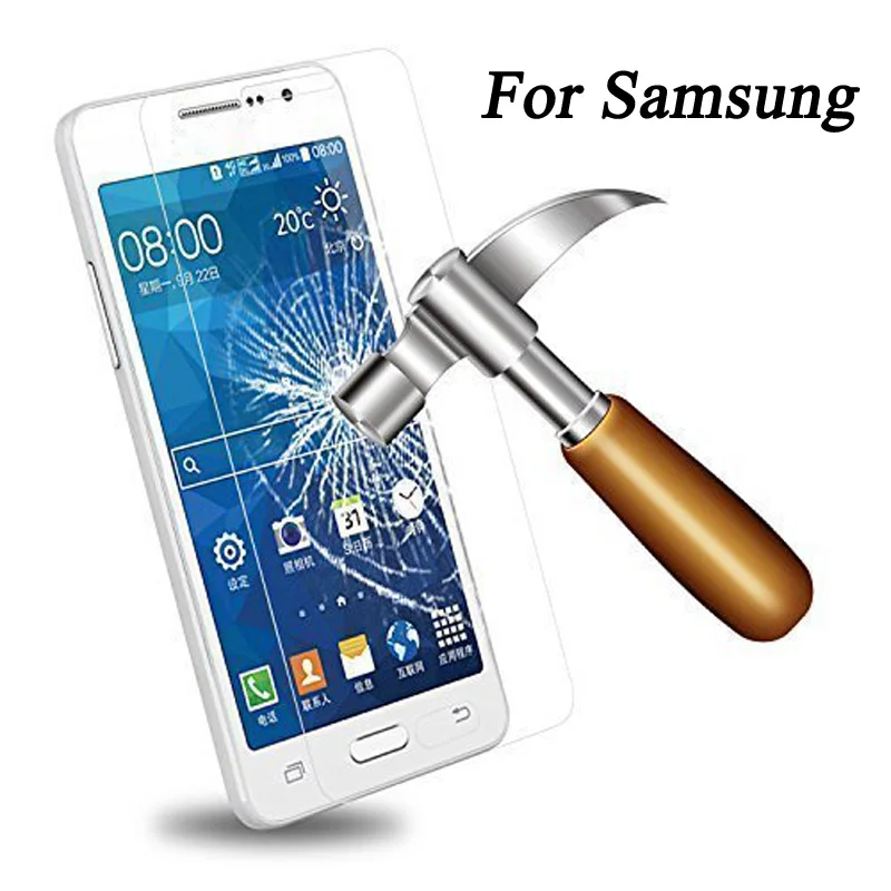 Для samsung galaxy s3 s4 s5 s6 s7 Закаленное стекло пленка 9H 2.5D Защита экрана для note 2 note3 note4 note5
