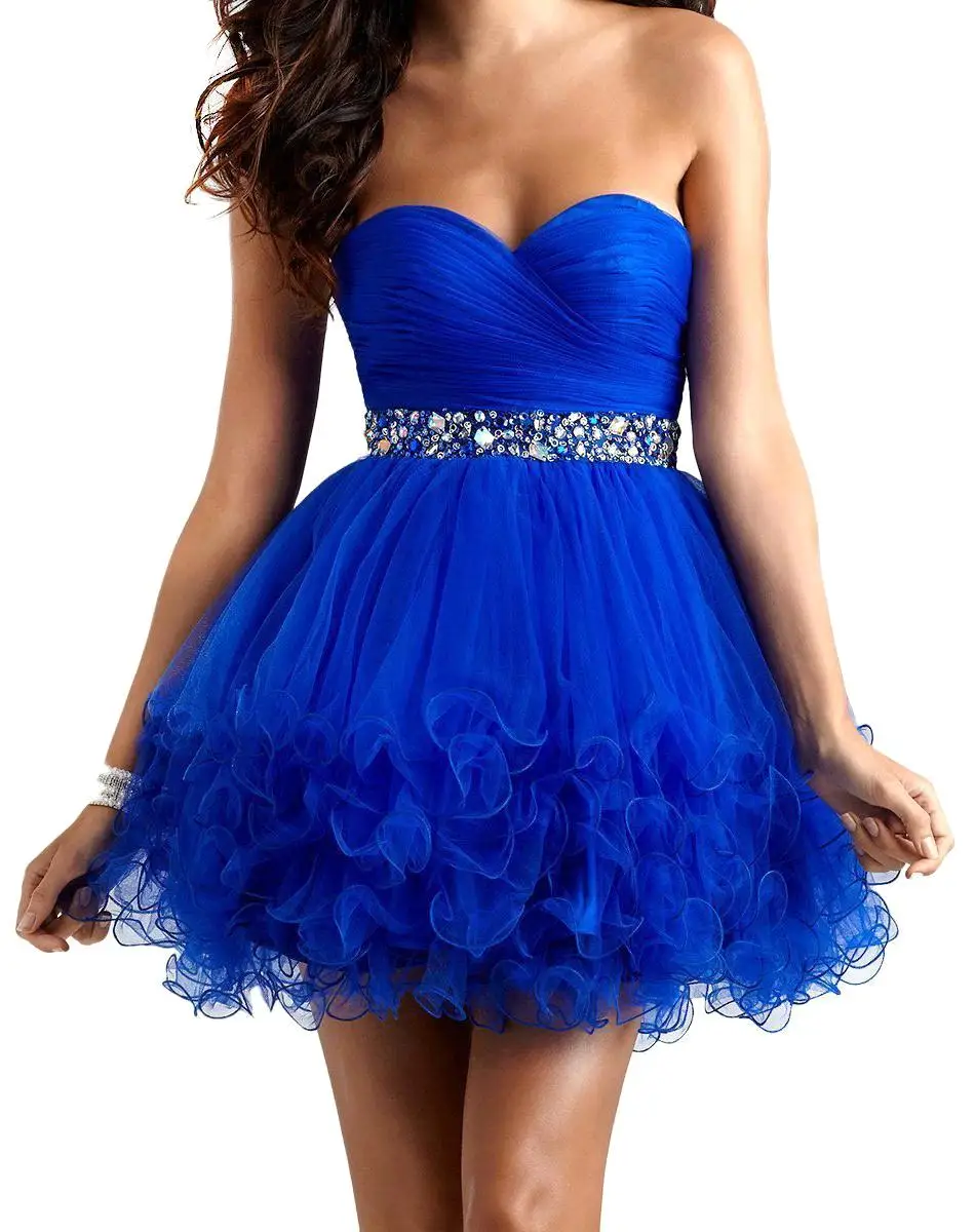 Синие платья для девушек