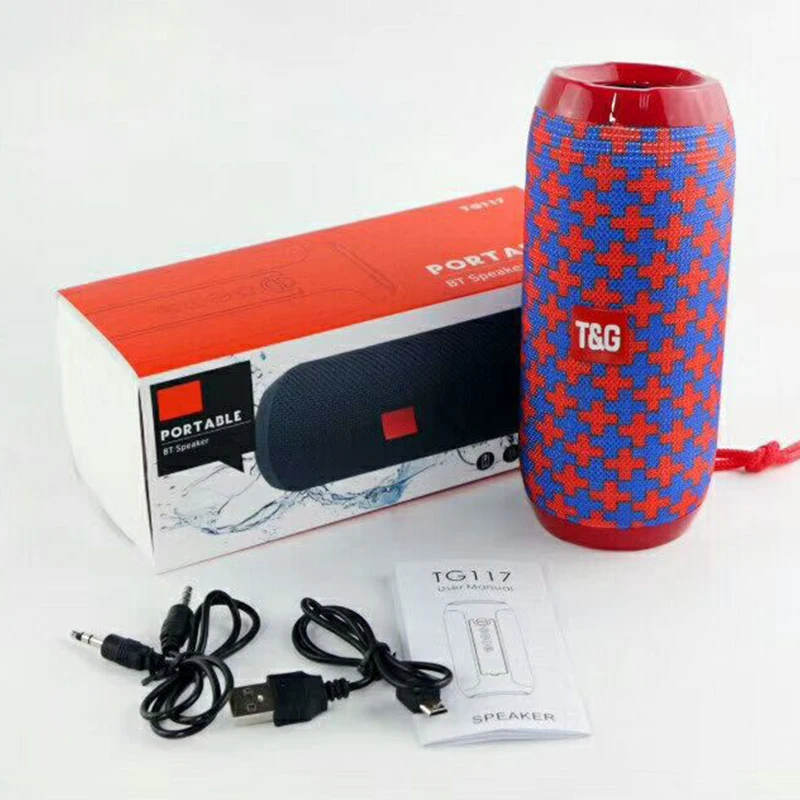 TG116 upgrade verion TG117 Bluetooth портативный динамик с двойным рожком Мини Портативный