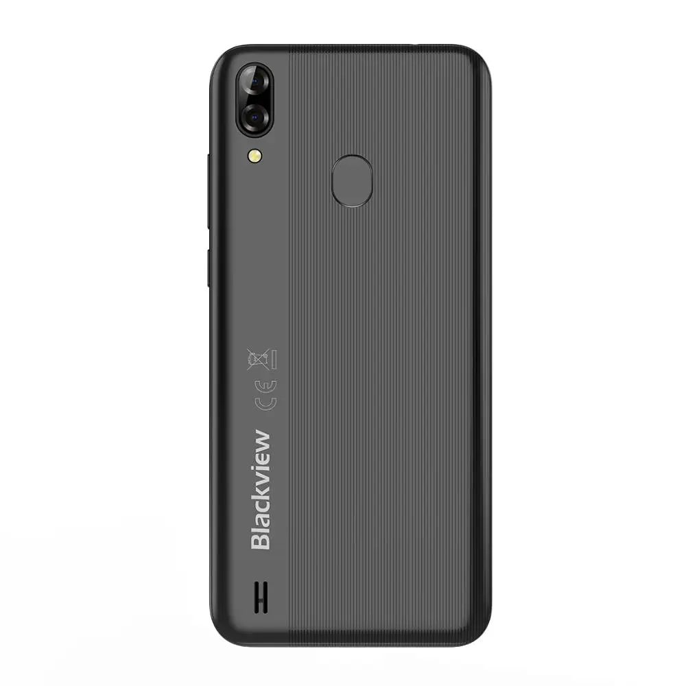 Черный Blackview A60 Pro Телефон Android 9,0 3 ГБ ОЗУ 16 Гб ПЗУ смартфон 6,08" дисплей полный экран MT6761V четырехъядерный 8 Мп мобильный телефон - Цвет: Черный