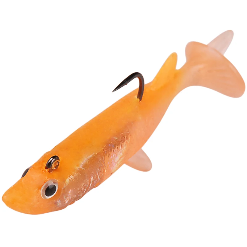 5 шт./лот Мягкая силиконовая приманка для ловли карпа 7 см/6 6 г|lure led|lure baglure tackle |