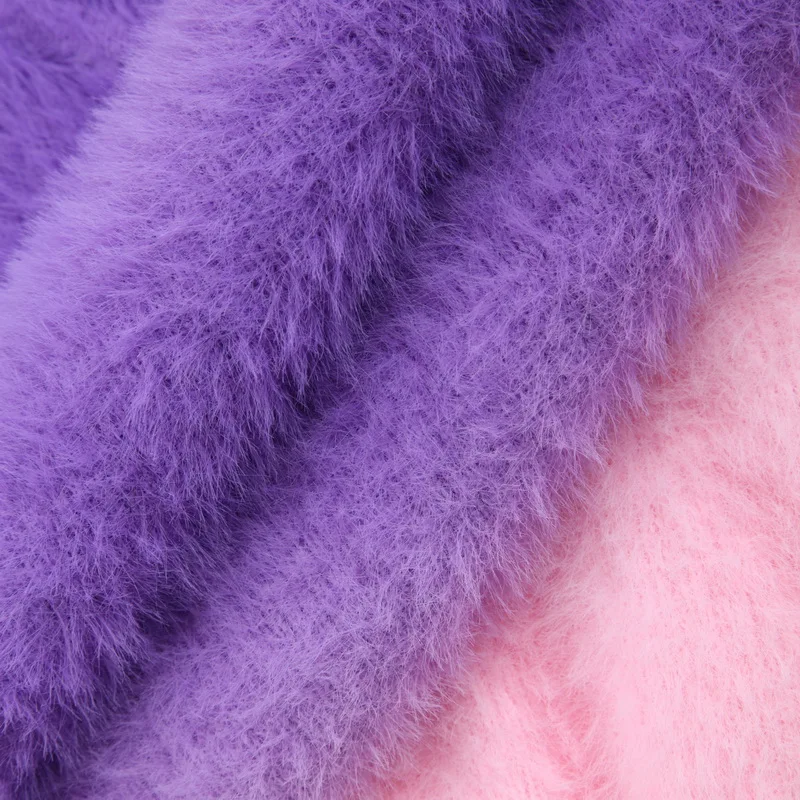 Свитер женский зимний свободный с круглым вырезом и длинным рукавом | Женская