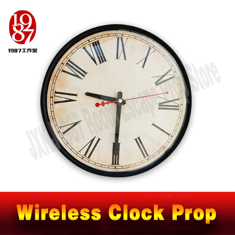 Номер escape clock prop JXKJ1987 беспроводные Часы Установите нужное время чтобы