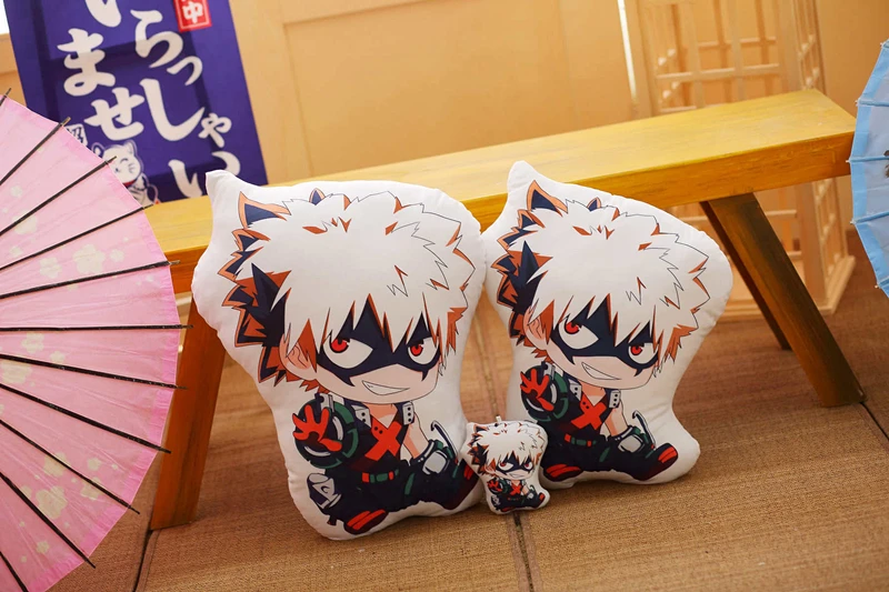 My Hero Academy Boku No Izuku Katsuki Todoroki pp чучело из хлопка плюшевые игрушки куклы мягкие милые подушки