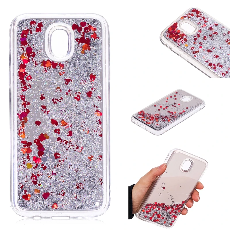 Liquid Case for Samsung Galaxy J5 Pro J530 J3 J330 Back Cover Bling Mirror Funda |