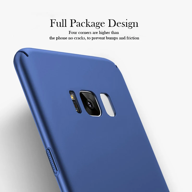 Ультратонкий чехол с полным покрытием для samsung Galaxy S10, 5G, версия S10e, S8, S9 Plus, S6, S7 edge, матовый чехол для телефона, Жесткий Чехол из поликарбоната