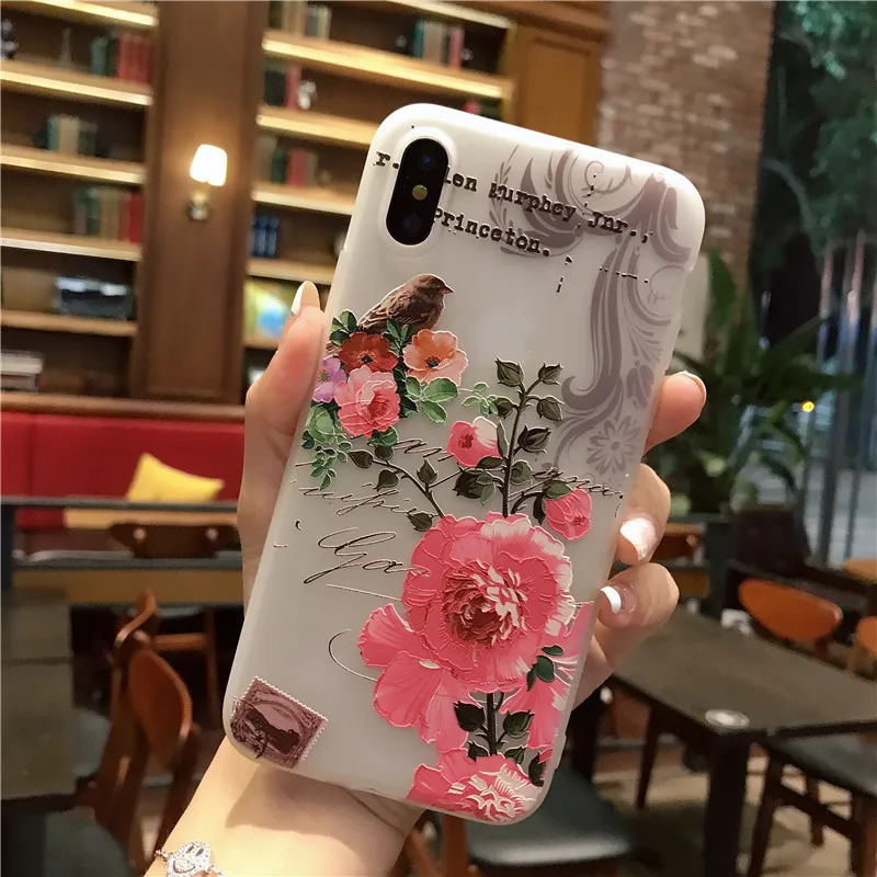 Чехол для Vivo Y81 Y81i Y81S Y85 V9 Y67 Y66 Y65 Y55 Y51 V5 Lite V5S из мягкой матовой цветами окрашены Чехол для мобильного телефона в виде ракушки - Цвет: P7