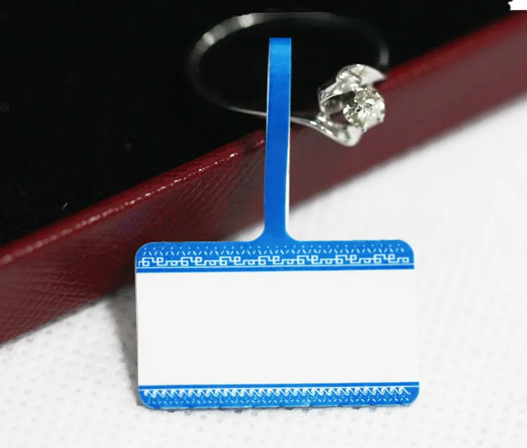 1000 шт. этикетка для ювелирных изделий пустая домашних животных синяя белая цена