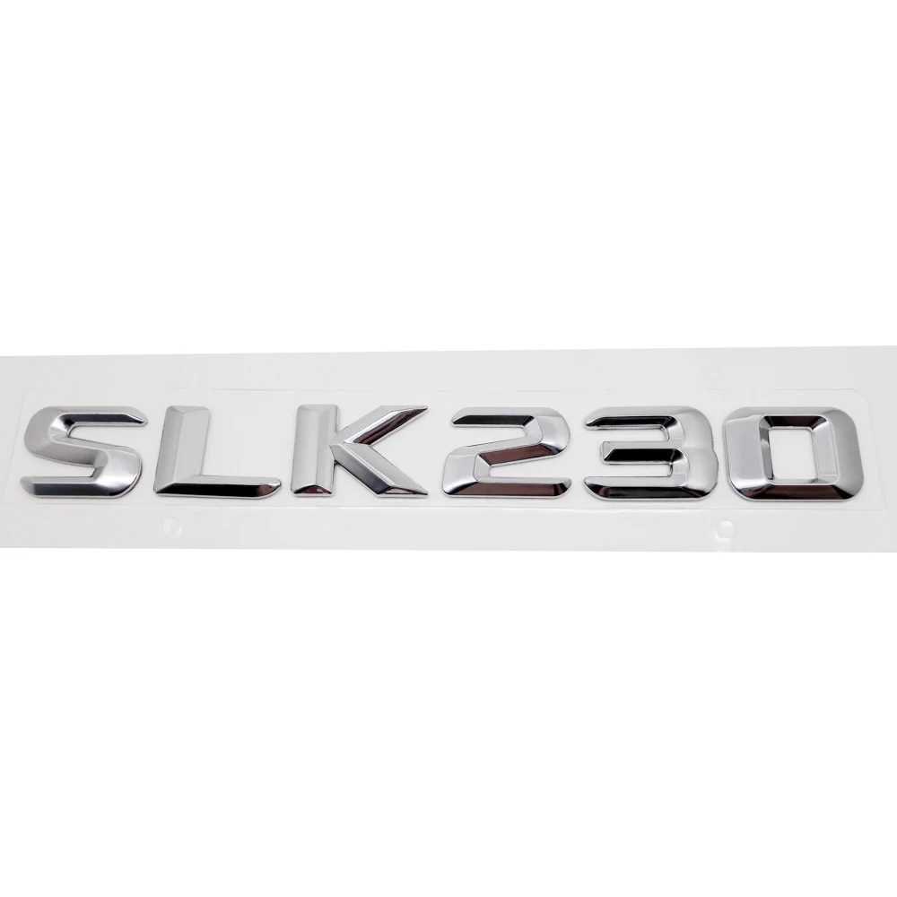 SLK230 SLK250 SLK280 багажник сзади логотип эмблема значок Стикеры для Mercedes Benz SLK класса R170 R171 R172 стайлинга автомобилей
