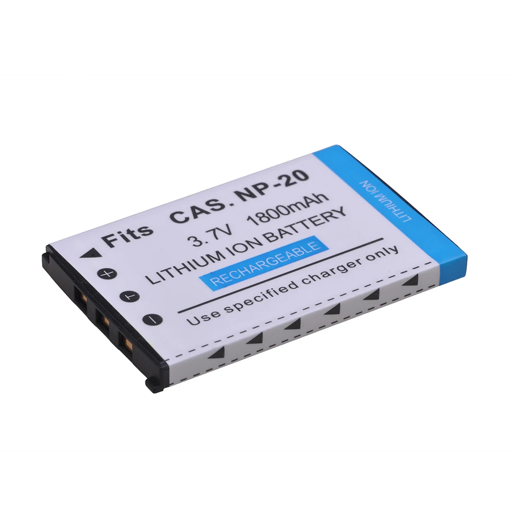 1pcs NP-20 NP20 Battery for CASIO Exilim EX-M1 M2 S1 S1PM S2 S3 S4 Z3 Z4 S100 Z8 Z40 Z65 z70 Z75 S20 s770 | Электроника