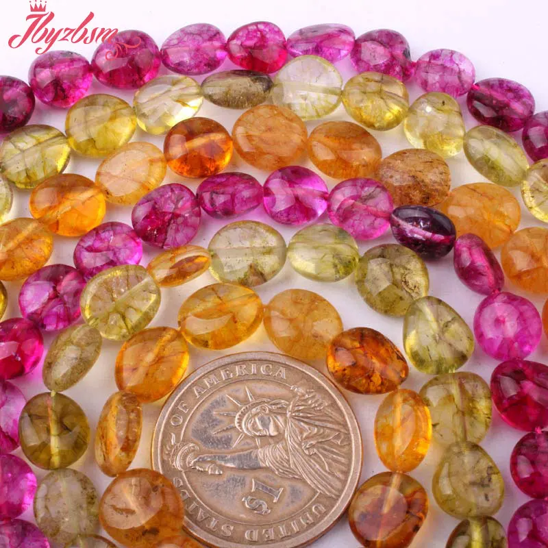 6x12-7x13mm Freeform кварц драгоценного камня Бусины для DIY Цепочки и ожерелья Браслеты
