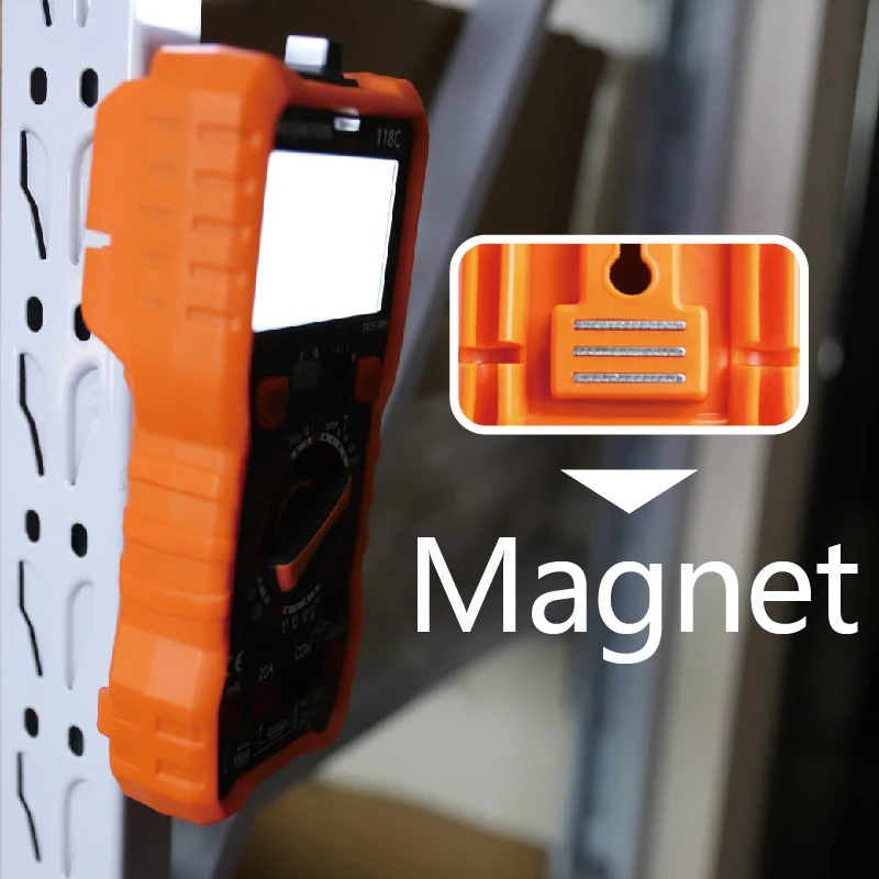Цифровой мультиметр RICHMETERS 118C 6000 отсчетов 20 А Бесконтактный индикатор напряжения