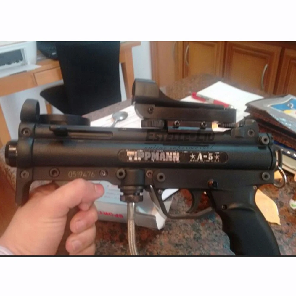 Тактический коллиматорный прицел красная точка зрения область с широким Airgun 10