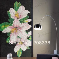 glass mosaic cut picture background wall tile