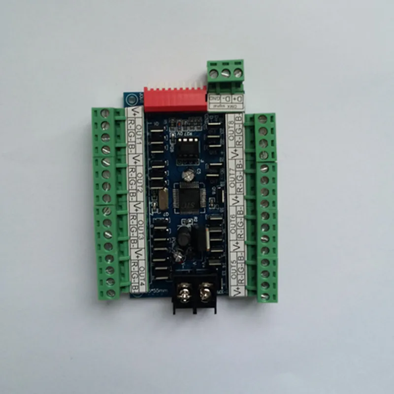 Быстрая доставка 1 шт 24 канала DMX512 DMX светодиодный декодер|led dmx decoder|dmx decoderdmx512 decoder |