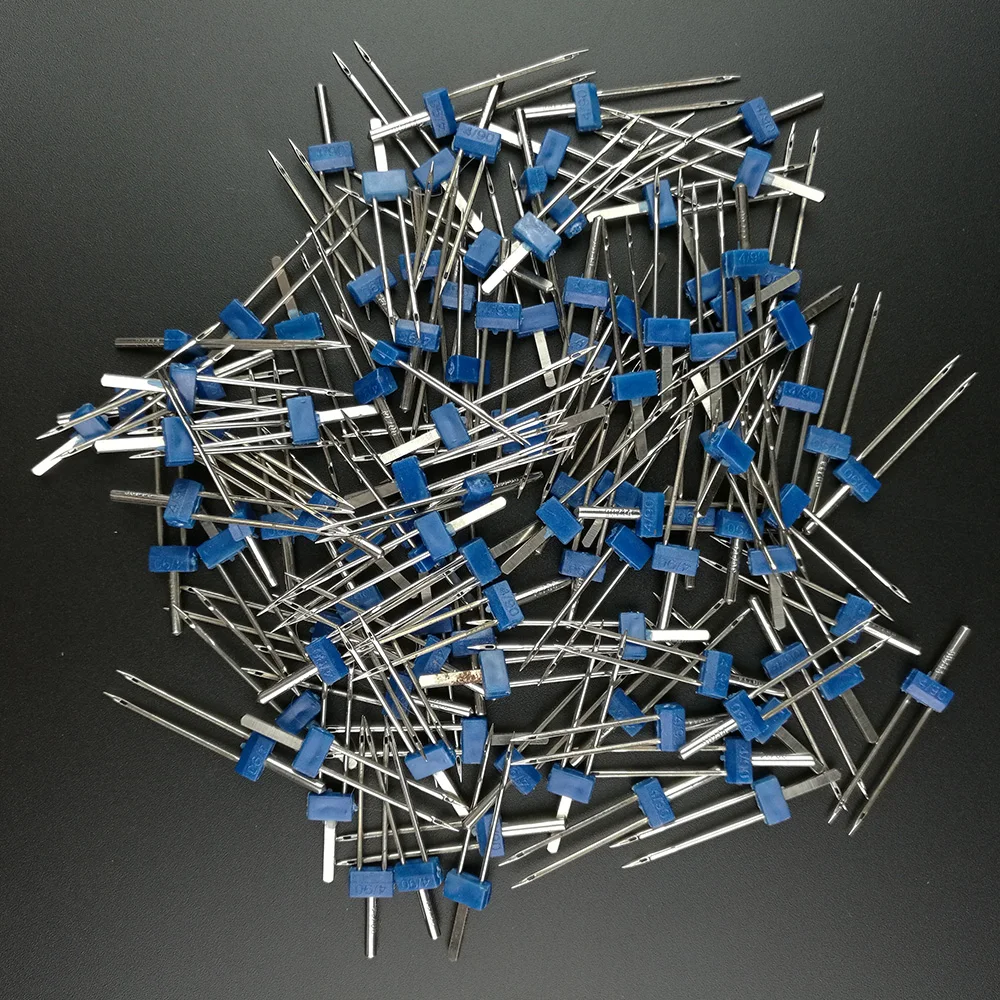 Стальная швейная машина с двойными иглами 12 шт. швейные иглы костура для