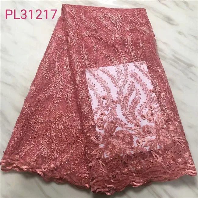 Новинка 2019 французские нигерийские шнурки ткань высокого качества тюль