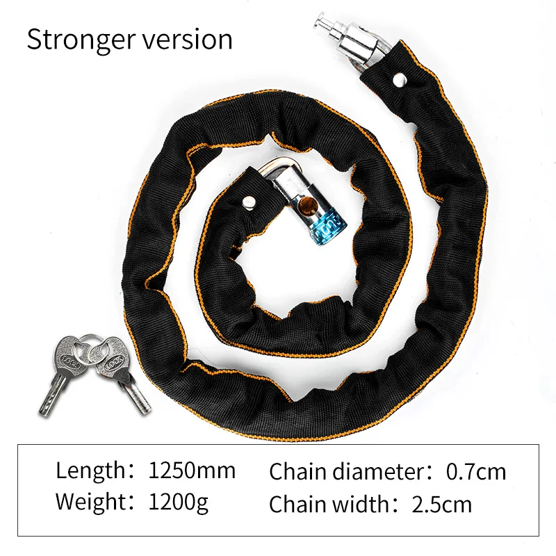 stronger version Coolсмена замок для велосипедной цепи, защита для велосипеда, замок для велосипедной цепи, безопасный Противоугонный замок для велосипедной цепи, замок для мотоцикла - Цвет: stronger version