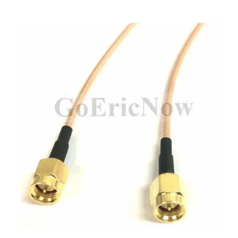 5 шт. RF коаксиальный SMA штекер к штекеру Джампер RG316 60 см тестовый Кабельный разъем