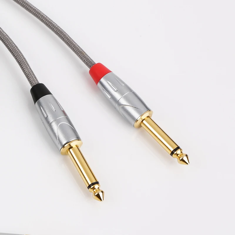 Soundking Aux кабель 3 5/6 35 мм разъем для 2*6 аудио папа 5 адаптер усилителя микшерной