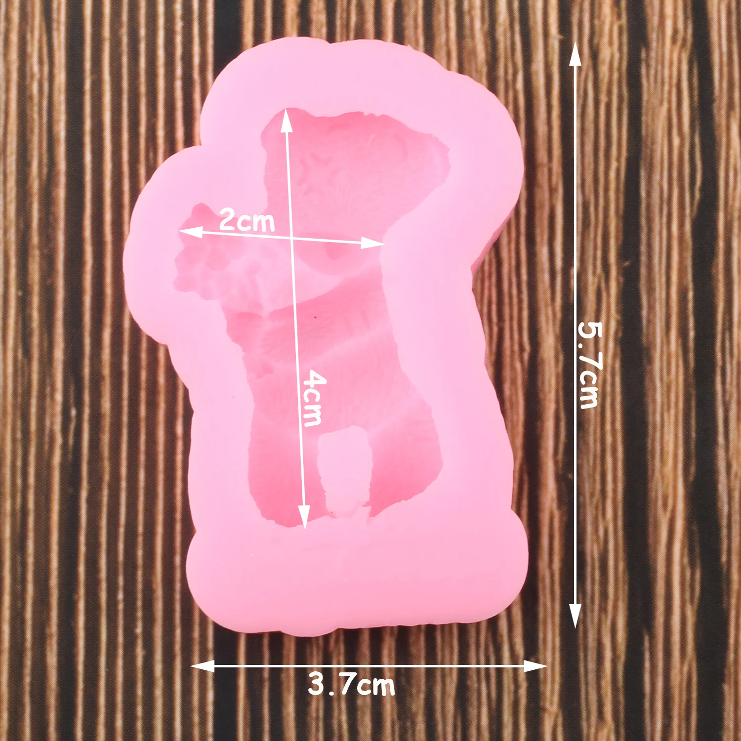 3D &quotМедведь&quot &quotцветы&quot силиконовые формы для приготовления конфет